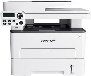 МФУ лазерное Pantum M7108DN, P/C/S, Mono laser, A4, 33 ppm, 1200x1200 dpi, 256 MB RAM, PCL/PS, Duplex, ADF50, paper tray 250 pages, USB, LAN, start. cartridge 6000