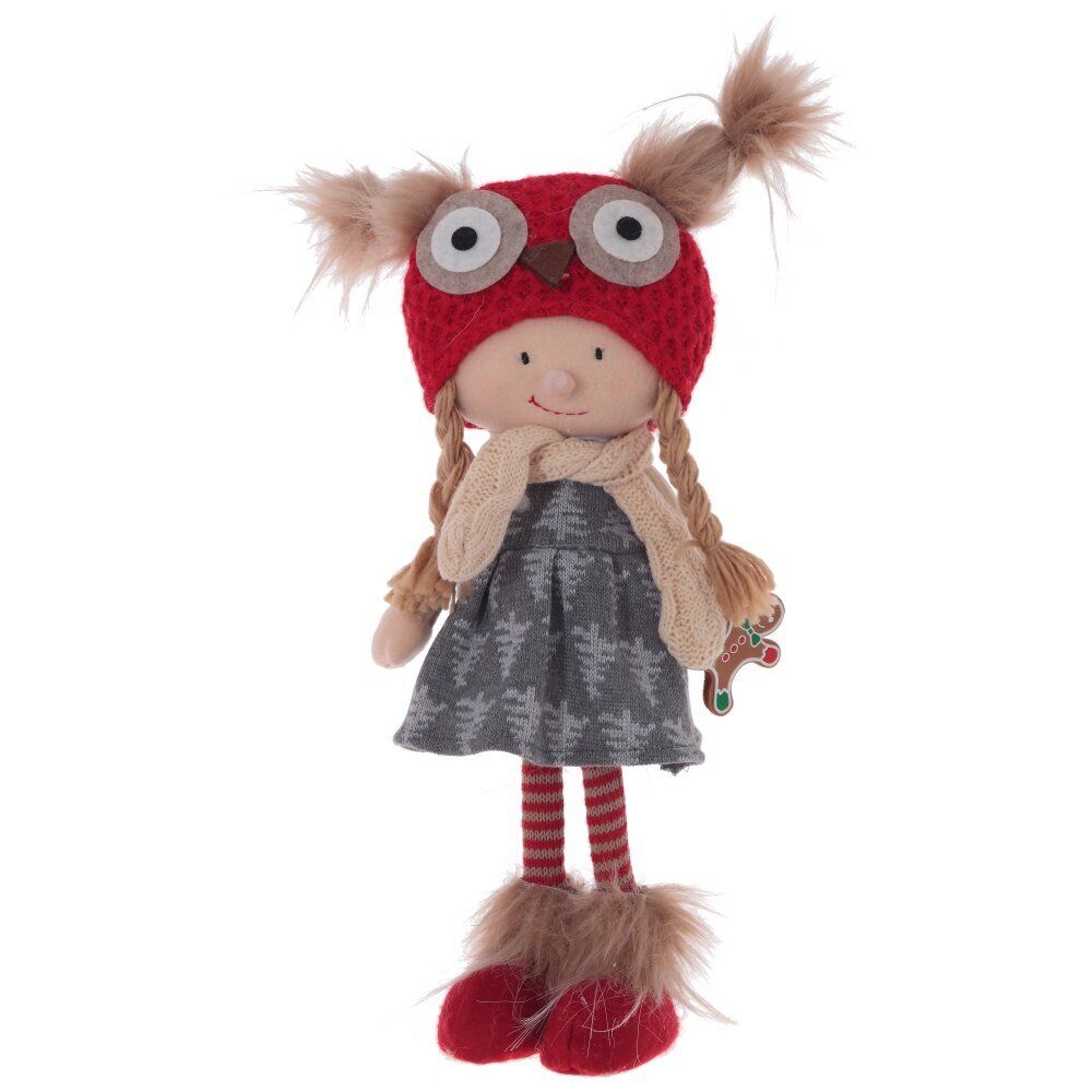 GAEM Игрушка набивная "Девочка", L15 W8 H42/37,5 см, 2в.