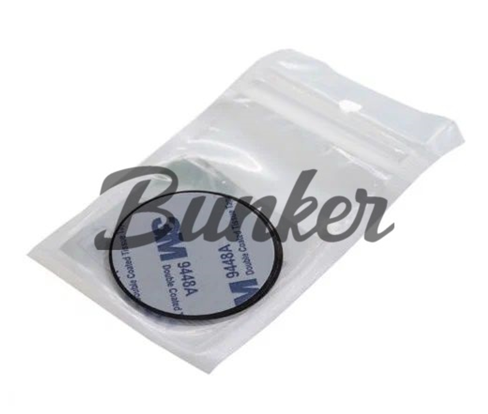 Perfeo-040 Черный Самоклеящиеся металлические пластины для магнитного держателя D=40мм/3M, (шт.)