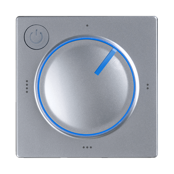 Терморегулятор Werkel электромеханический для теплого пола серебряный W1151106 4690389156021