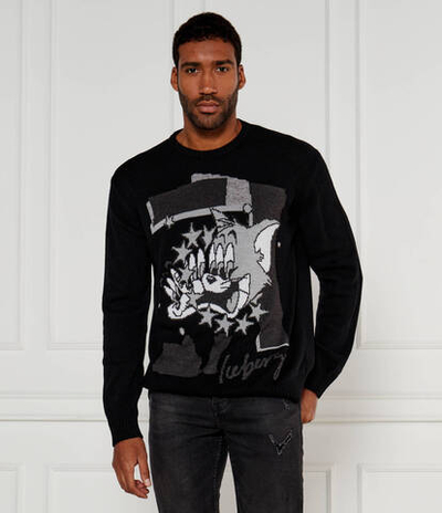 Шерстяной свитер Iceberg - черный(245 I1P A023 7079)