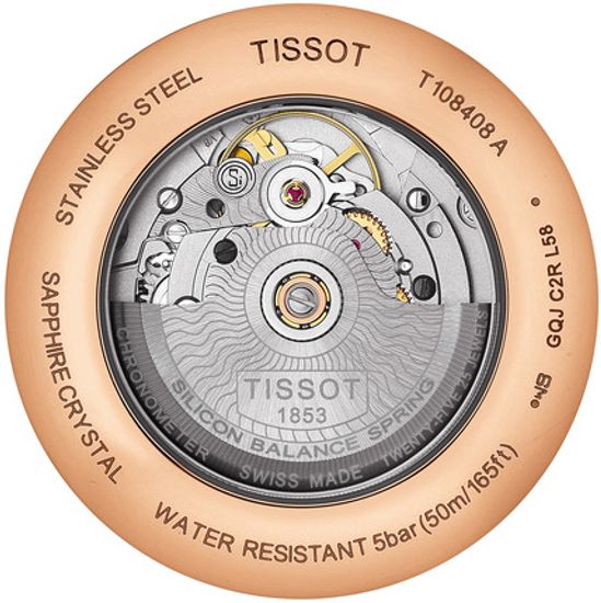 Мужские часы Tissot T108.408.33.037.00 Ballade Powermatic 80 COSC