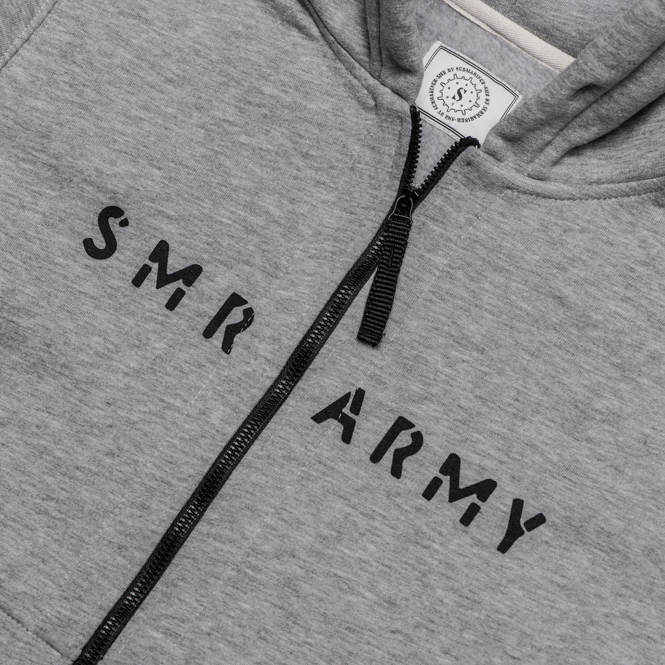 Grey army hoodie shop