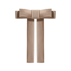 Бант "Мэри" бежевый