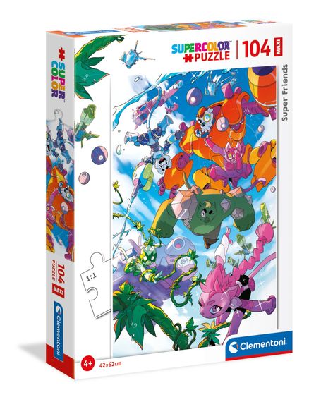 Puzzle PZL 104 MAXI SUPER FRIENDS!