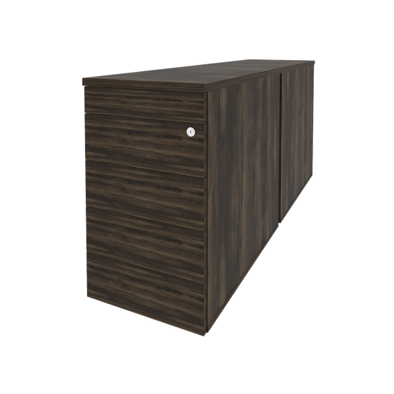 Оникс Тумба двойная приставная/опорная (TIP-ON) O.TPO-2.8 TIP  432*1635*750