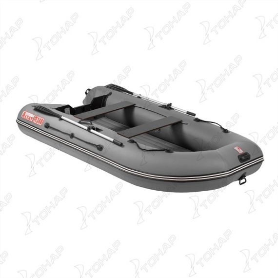 Лодка Тонар Алтай А340 (надувное дно) серый