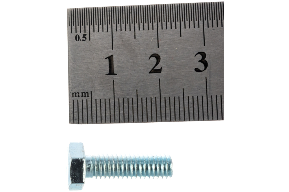 БОЛТ СТРОЙБАТ ОЦИНКОВАННЫЙ DIN 933М 6Х20 6ШТ