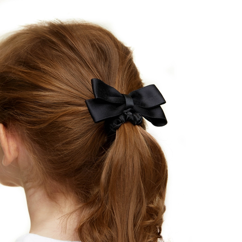 Резинка Атласный Бант – Черная