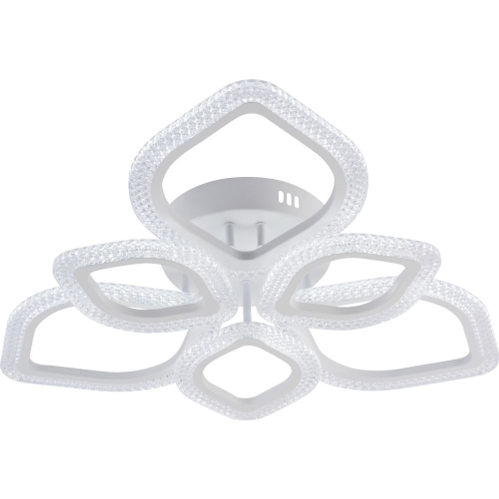 Светильник потолочный светодиодный Rivoli Megan 6110-107 106 Вт LED 2800К - 6200К модерн с пультом | Интерьерные светодиодные светильники