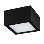 380273 Светильник ZOLLA QUAD LED-SQ 8W 640LM ЧЕРНЫЙ 3000K IP65