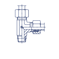 Штуцер FLC DL10 NPT1/4" (в сборе)