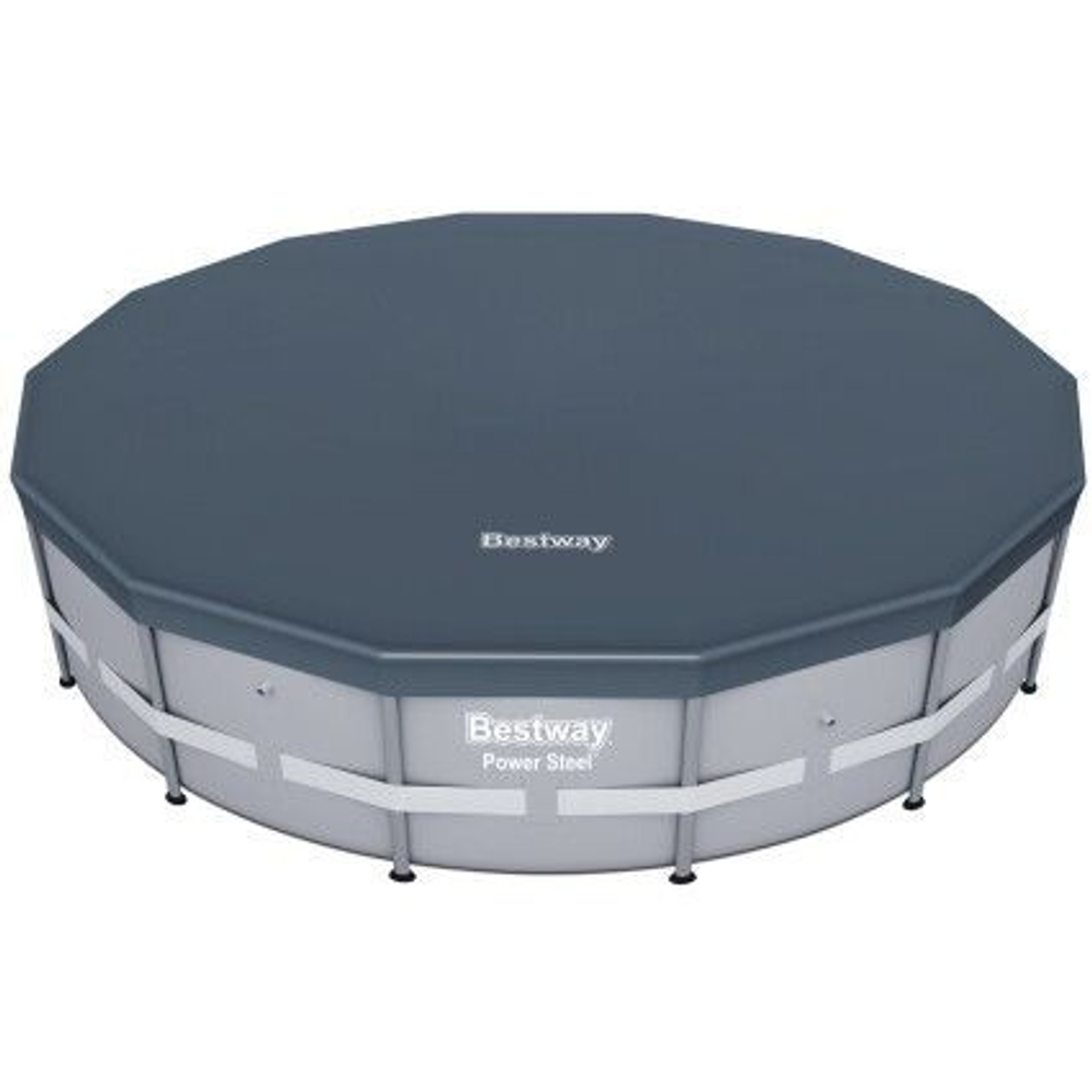 Бассейн Bestway №56641 размер 427 x 107 см, 13030л, фильтр-насос, лестн., тент