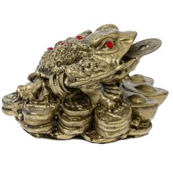 GAEM Фигурка декоративная "Лягушка денежная", L8 W7 H4,5 см