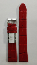 18 мм. Ремень из натуральной кожи. Лаковый крокодил.