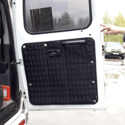 Комплект MOLLE панелей на задние двери автомобиля ГАЗ Соболь
