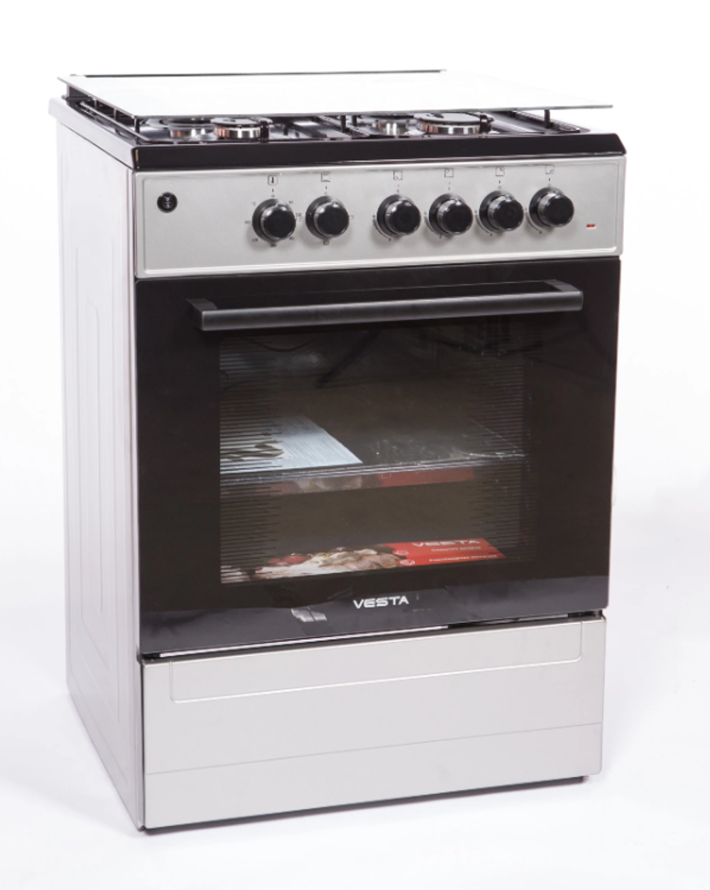 Плита комбинированная Vesta VALENCIA VGE 50 10-E Серый Ех