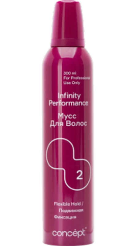 Мусс Концепт Инфинити для волос подвижной фиксации 300мл