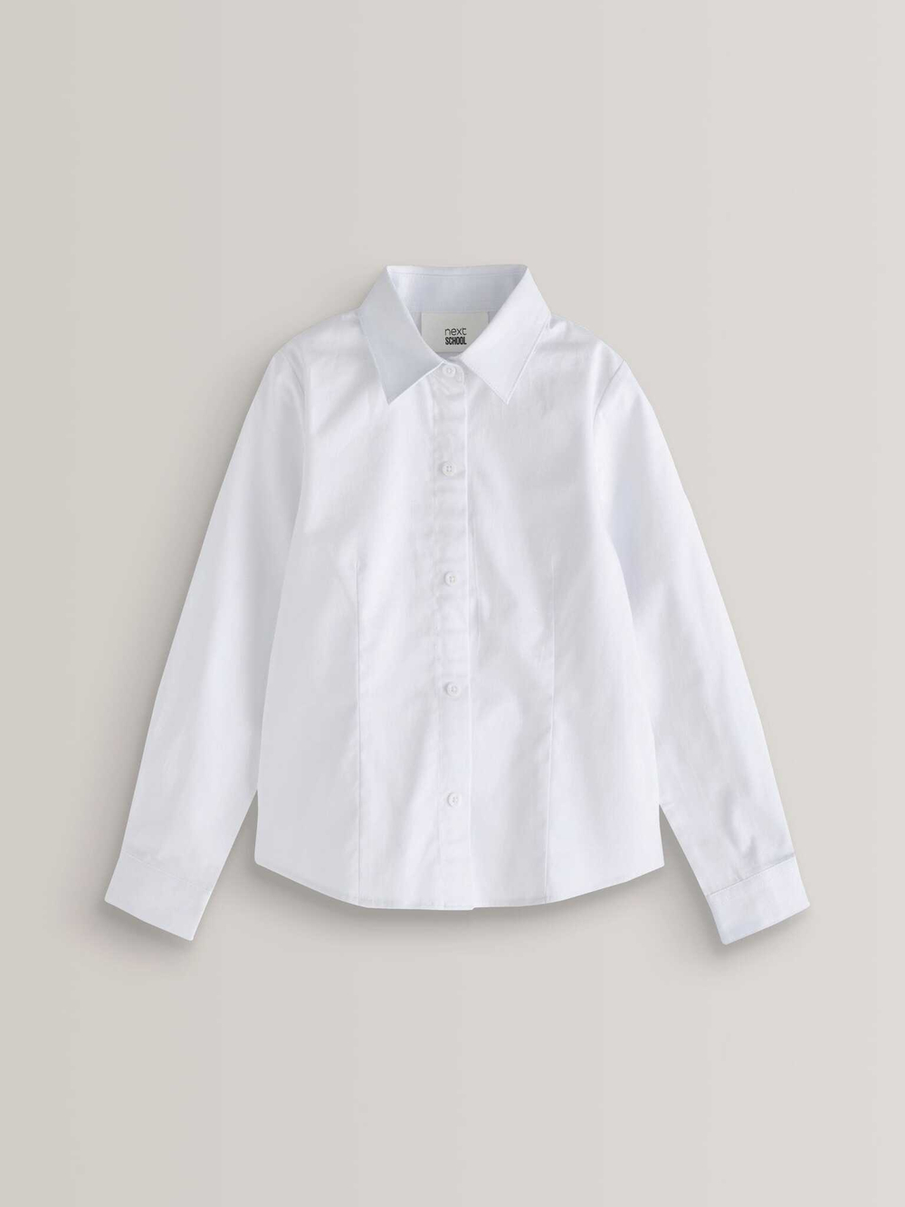 Рубашка школьная для девочки Next A05-640, Белый