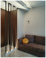 Дизайнерская перегородка из Бука 40х70мм