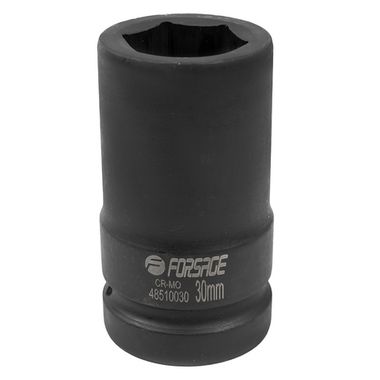 Головка ударная глубокая 30мм 1''6гр. Forsage F-48510030