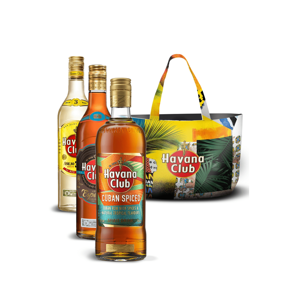 Havana Club 3YO + Havana Club Especial + Havana Club Cuban Spice = пляжная сумка Havana