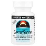 Source Naturals, GastricSoothe, 37,5 мг, 30 капсул