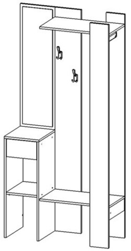 Прихожая Крит-1