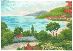 "Море"-0556 канва с рисунком