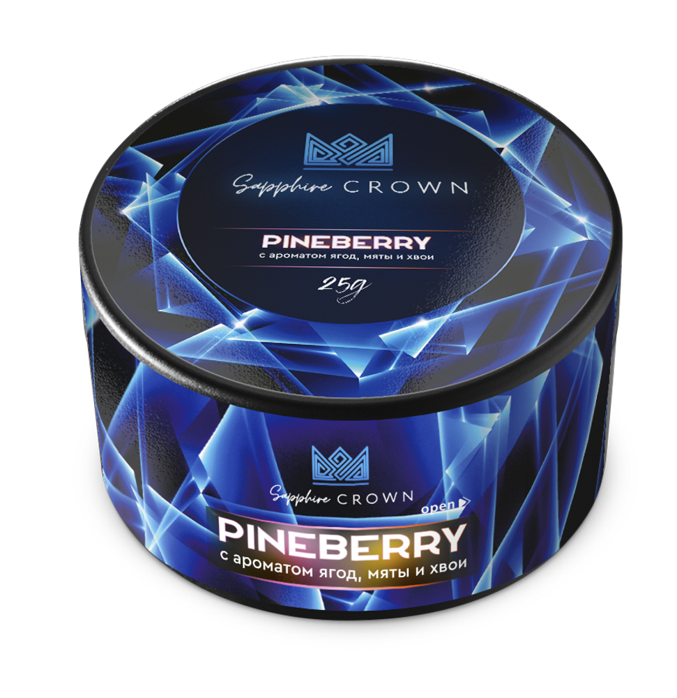 Табак Sapphire Crown &quot;Pineberry&quot; (ягоды, мята и хвоя) 25 гр