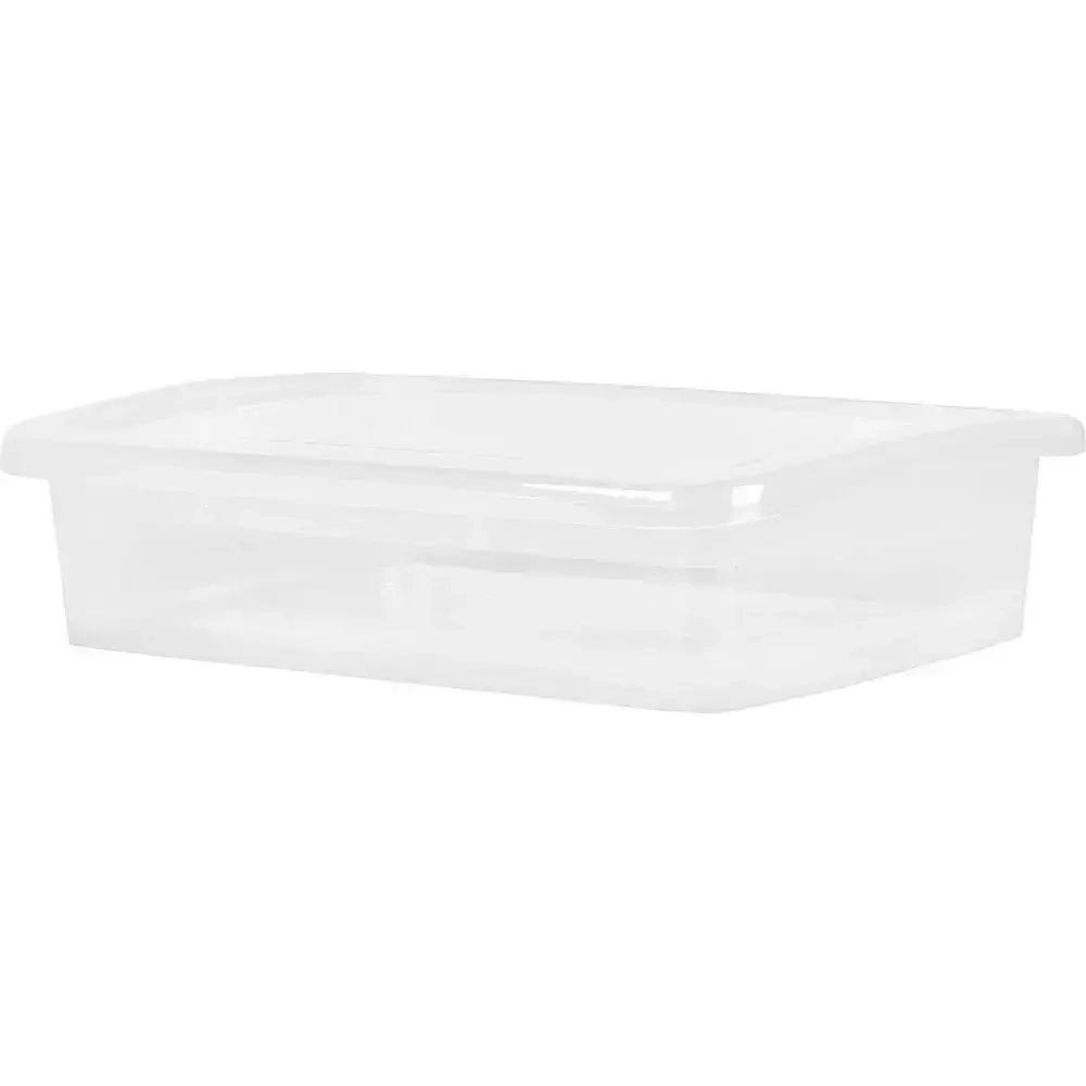 Ящик для хранения Keeplex Laconic 5л 37,4х9,5см прозрачный кристалл