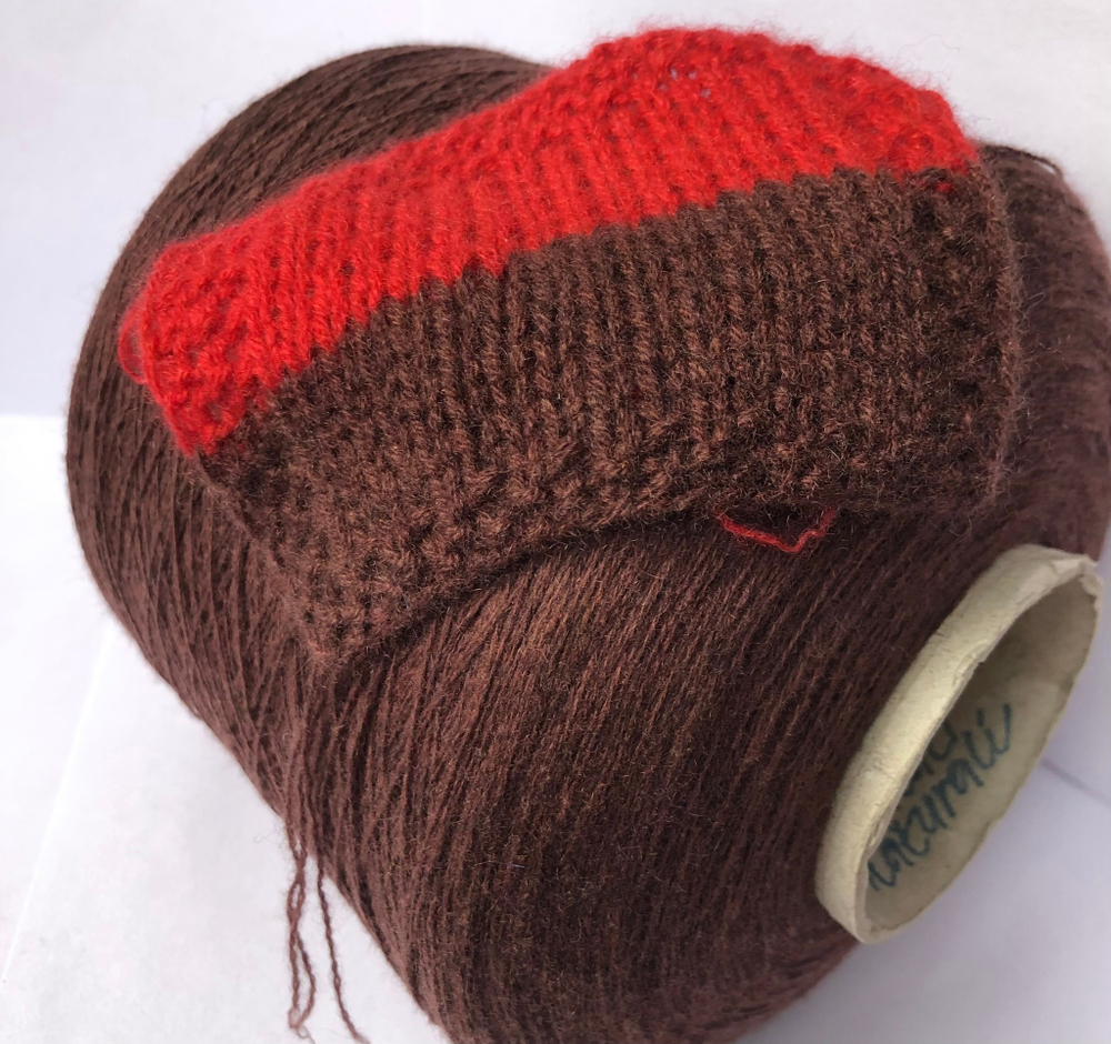 Пряжа Кашемир ECO cashmere 2/26 красный