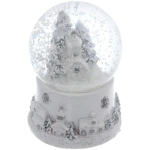 Сувенир Снежный шар «Новогодние пейзажи» 4.5*4.5*6 см (с подсветкой), микс