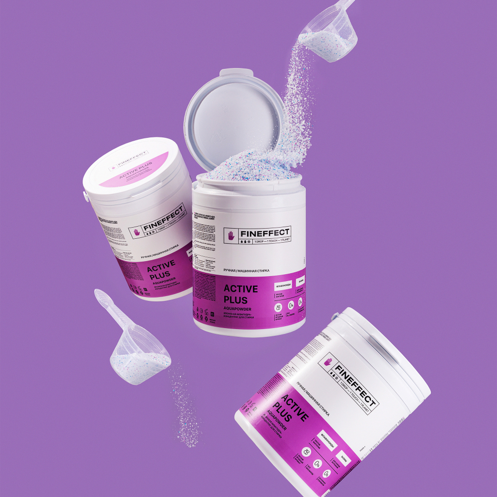 Fineffect Японская аквапудра-концентрат для стирки белья 700гр