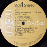 Гайдн - Жаворонок / Шуберт - Смерть и Девушка (Япония 1983г.)