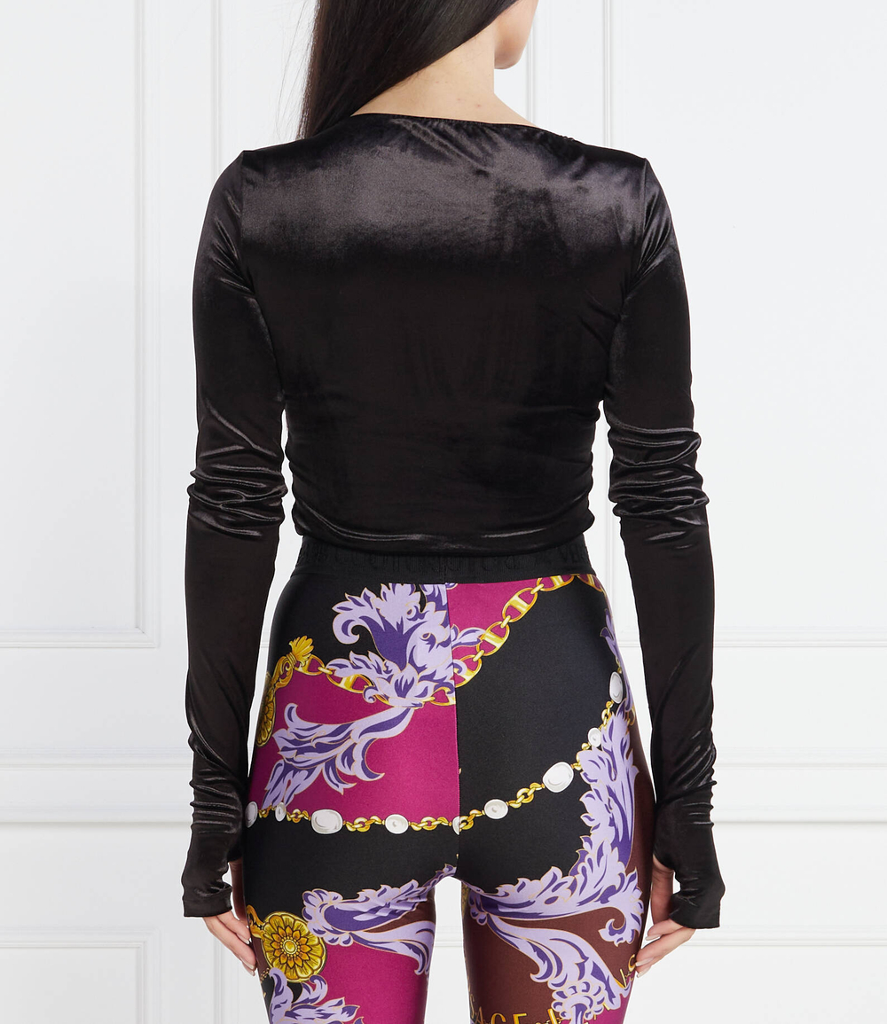 Блузка Versace Jeans Couture - черный(75HAH605N0225)