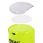 Оснастка для печатей оттиск D=42 мм, синий, TRODAT IDEAL 46042, корпус ЖЕЛТЫЙ, крышка, подушка, 198960