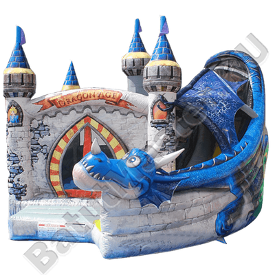Коммерческий надувной батут "Змей Горыныч младший"