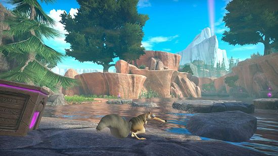 Игра Ледниковый Период: Сумасшедшее приключение Скрэта / Ice Age: Scrat's Nutty Adventure (PS4, русские субтитры)