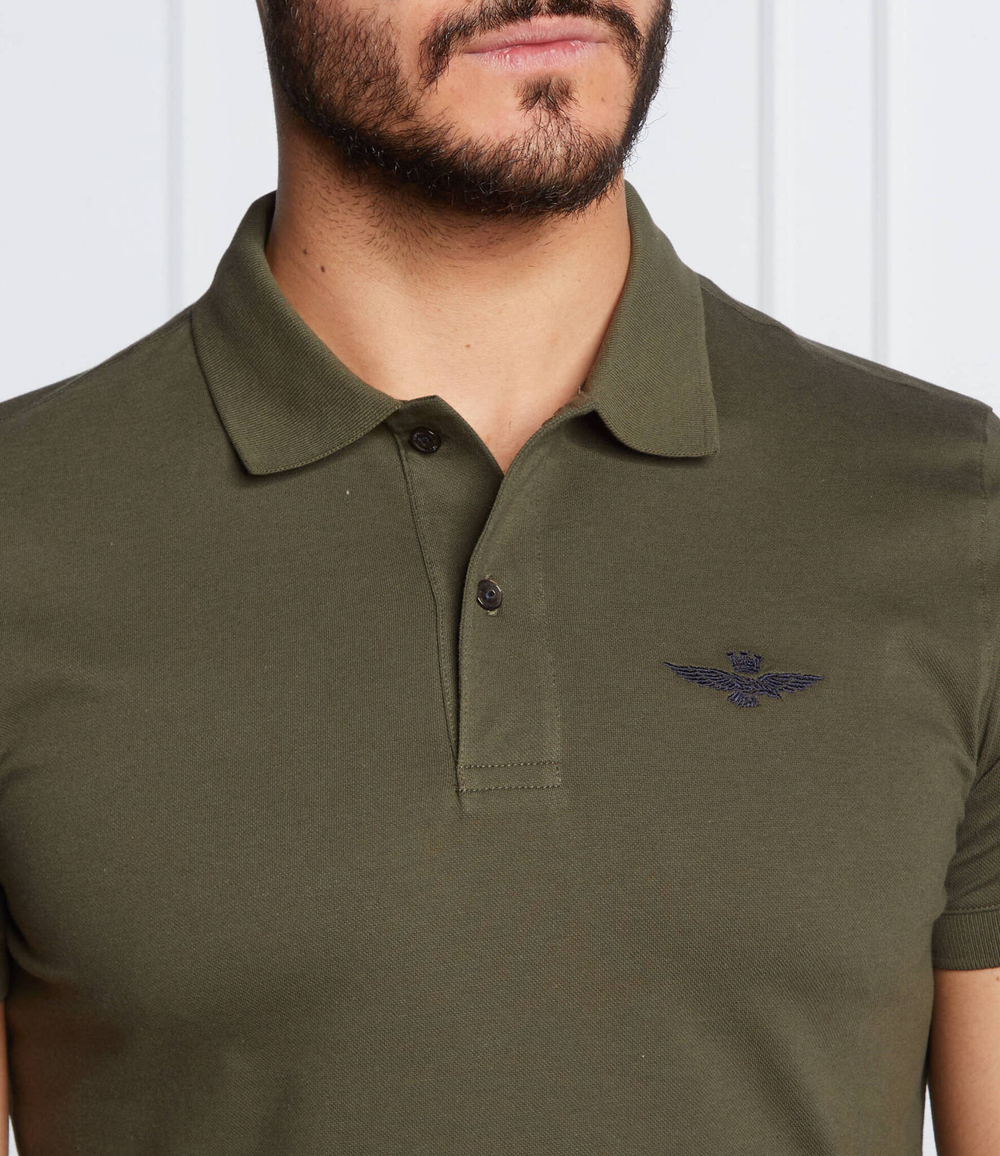 поло Aeronautica Militare - хаки(PO1430P178)