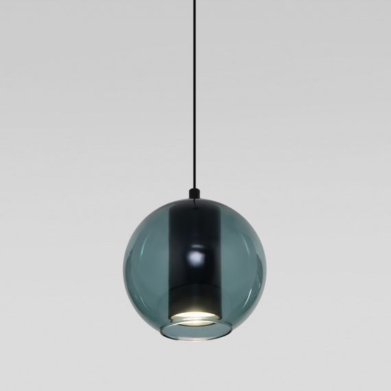 Подвесной светодиодный светильник Eurosvet Cobble 50258/1 LED бирюзовый