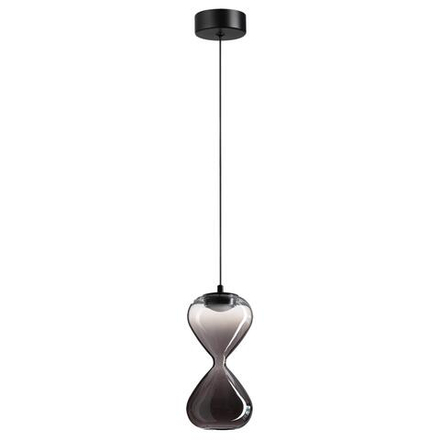 5092/4L PENDANT ODL25 357 черный/прозрачн/дымчатый градиент/металл/стекло Подвес LED 4W 4000K 388Лм GLESSI