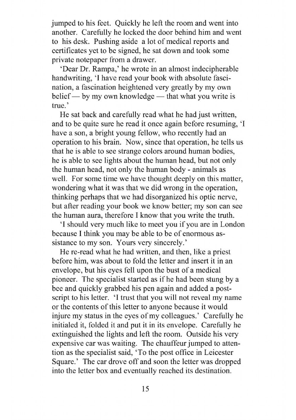 Lobsang Rampa - I Believe | Lobsang T. Rampa