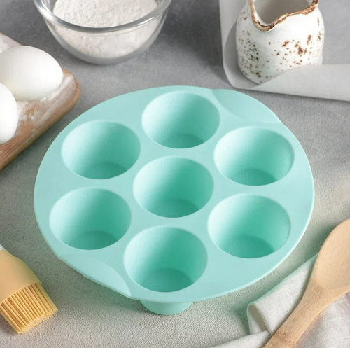 Форма Круг 7 ячеек, 6×4 см