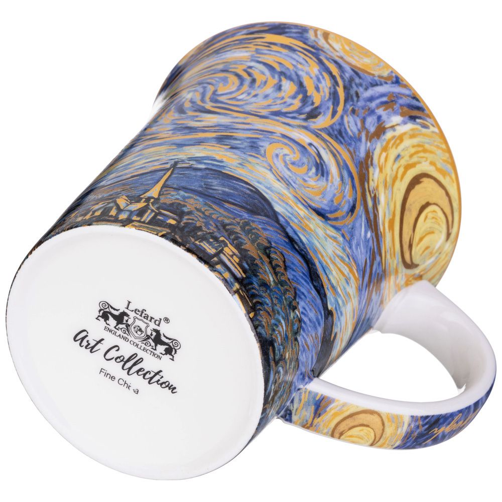 КРУЖКА LEFARD "ЗВЁЗДНАЯ НОЧЬ" (В. ВАН ГОГ) 420 МЛ (КОР=36ШТ.)