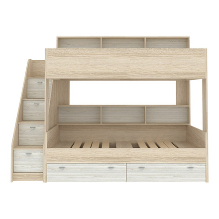 Двухъярусная кровать КарИВи Голден Кидс 10 Дуб Сонома Винтерберг