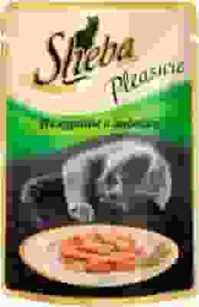 *Sheba Pleasure пауч для кошек Курица, Индейка 85г