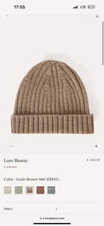Шапка Loro Piana