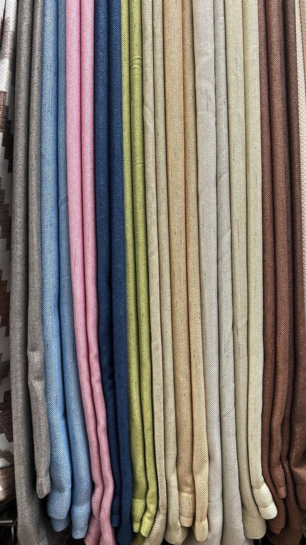 Льняные шторы