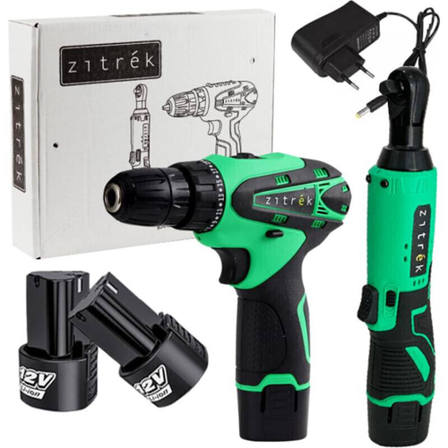 Набор аккумуляторного инструмента Zitrek 063-4404 2 в 1 2x2,0 Ач